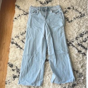 BLANKNYC wide leg light wash jeans only worn twice!